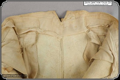 Museum Quality Original Indian Wars Cavalry Officers Brain Tanned Elk Hide Trousers - Image 13 of 19