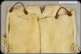 Museum Quality Original Indian Wars Cavalry Officers Brain Tanned Elk Hide Trousers - 5 of 19