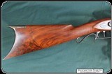 An Unusual and very attractive American Percussion Half-Stock Rifle - 7 of 14