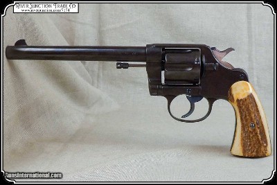 Two Piece Elk Grips with Bark for the Colt New Service RJT# 7174 - Image 2 of 7