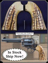 Ruger Bisley Elk Hash Mark Grips RJT# 7175 - 1 of 7