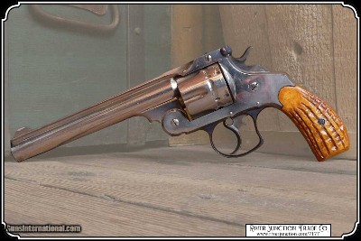 Elk Grips Hash Marks S&W Double Action Model 3 RJT# 7177 - Image 2 of 9