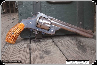 Elk Grips Hash Marks S&W Double Action Model 3 RJT# 7177 - Image 3 of 9