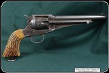 Hand Made Jigged Elk Antler Grips for Uberti Remington RJT# 7179 - 3 of 8