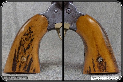 Grips - Elk with Bark for Uberti Remington 1858 RJT# 7182 - Image 4 of 8