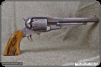 Grips - Elk with Bark for Uberti Remington 1858 RJT# 7182 - Image 2 of 8