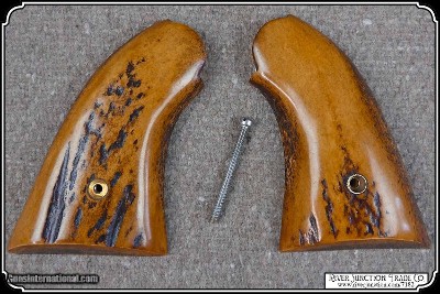 Grips - Elk with Bark for Uberti Remington 1858 RJT# 7182 - Image 5 of 8