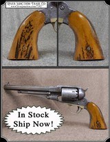 Grips - Elk with Bark for Uberti Remington 1858 RJT# 7182 - 1 of 8