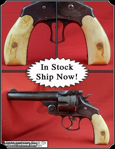 Smooth Elk Antler Grips for Smith & Wesson Frontier RJT# 7184 - Image 1 of 9