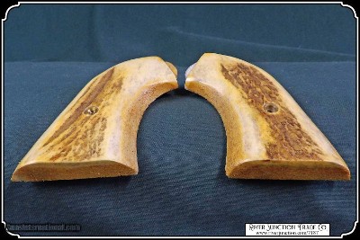Bark on Elk Grips for Uberti Remington 1875/90 RJT# 7187 - Image 5 of 7