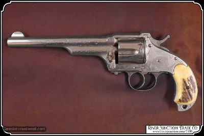 Light Bark Elk Grips for the Merwin Hulbert RJT# 7190 - Image 3 of 9