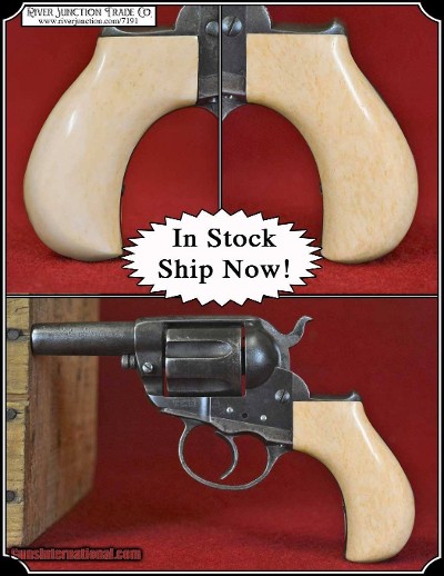 Colt Lightning Smooth Bone Grips One Piece RJT#7191