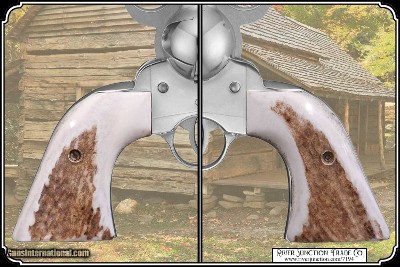 Bark On Elk Grips for Ruger New Vaquero RJT# 7194 - Image 4 of 8