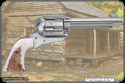 Bark On Elk Grips for Ruger New Vaquero RJT# 7194 - Image 2 of 8