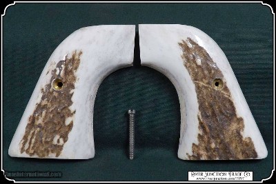 Elk with Bark Grips for Ruger New Vaquero RJT# 7197 - Image 4 of 7