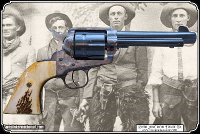 Old Vaquero Ruger Elk with Bark Grips Light Antique RJT# 7200 - Image 2 of 7