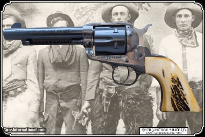 Old Vaquero Ruger Elk with Bark Grips Light Antique RJT# 7200 - Image 3 of 7