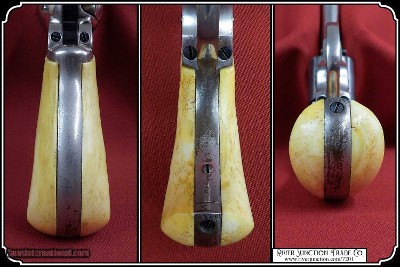 Two Piece Smooth Bone Grips for Colt Lightning RJT# -7201 - Image 5 of 9
