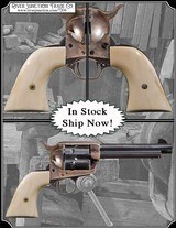 Smooth Bone Two Piece Grips for 1st or 2nd Gen Colt SAA RJT# 7206 - 1 of 8