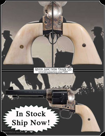 M1873 Smooth Bone Grips for 2nd and 3rd Gen RJT# 7209