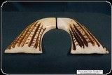 Hash Mark Real Bone Grips for Colt 1873 SAA 1st and 2nd Gen RJT# 7214 - 6 of 8