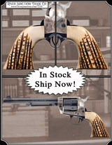 Colt 1873 Elk Hash Mark Grips for 2nd and 3rd Gen RJT# 7216 - 1 of 8