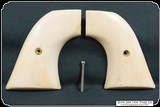 Colt SAA M1873 Smooth Bone Grips for 1st and 2nd Generation RJT# 7207 - 5 of 8