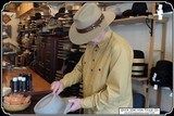 Hat Band- Saddle Makers Leaf and Vine Rich Mahogany - 4 of 10