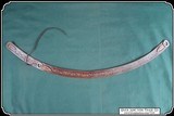 Hat Band- Saddle Makers Leaf and Vine Rich Mahogany - 8 of 10
