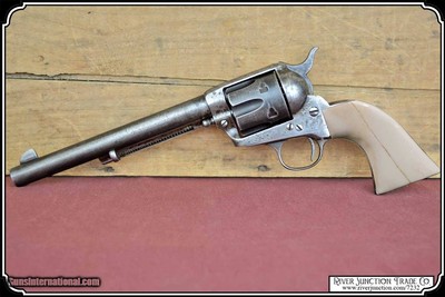 One Piece Smooth Bone Grips for 1st and 2nd Gen Colt SAA RJT# 7232 - Image 2 of 8