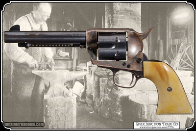 Colt 1st and 2nd Gen SAA Smooth Bone Grips 2 Piece RJT#7236 - Image 2 of 8