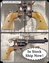 Colt 1st and 2nd Gen SAA Smooth Bone Grips 2 Piece RJT#7236 - 1 of 8
