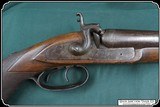 Antique12ga SxS percussion coachgun Engraved with pistol grip - 4 of 17