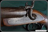 Antique12ga SxS percussion coachgun Engraved with pistol grip - 7 of 17