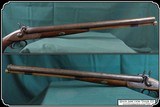 Antique12ga SxS percussion coachgun Engraved with pistol grip - 8 of 17