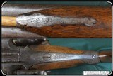 Antique12ga SxS percussion coachgun Engraved with pistol grip - 13 of 17