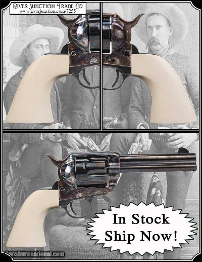 Ivory Color Grips for Pietta Great Western II