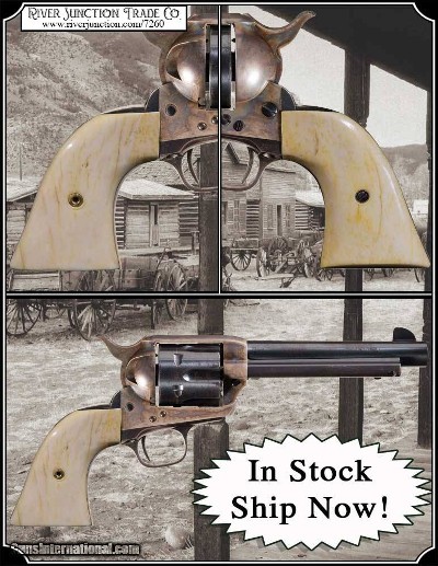 1st Generation Colt Smooth Bone Grips RJT# 7260