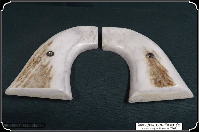 Uberti 1873 Elk 2 Piece Grips with Bark RJT# 7261 - Image 6 of 8