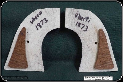 Uberti 1873 Elk 2 Piece Grips with Bark RJT# 7261 - Image 7 of 8