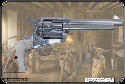 Uberti 1873 Elk 2 Piece Grips with Bark RJT# 7261 - Image 3 of 8