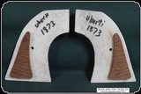 Uberti 1873 Elk 2 Piece Grips with Bark RJT# 7261 - 7 of 8