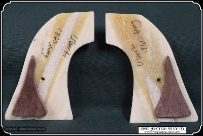 Bone Grips for Uberti 1860 Army RJT# 7265 - Image 7 of 8