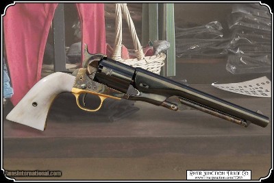 Bone Grips for Uberti 1860 Army RJT# 7265 - Image 2 of 8