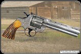 Jigged Elk Grips for the Colt Python RJT# 7266 - 2 of 6