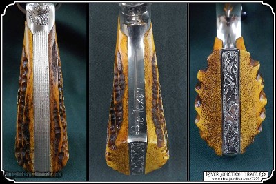 Jigged Elk Grips for the Colt Python RJT# 7266 - Image 5 of 6