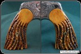 Jigged Elk Grips for the Colt Python RJT# 7266 - 4 of 6