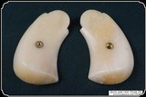 Hand Crafted Smooth Bone Merwin Hulbert Grips RJT# 7290 - 7 of 9