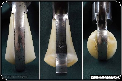 Hand Crafted Smooth Bone Merwin Hulbert Grips RJT# 7290 - Image 5 of 9