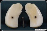 Hand Crafted Smooth Bone Merwin Hulbert Grips RJT# 7290 - 6 of 9